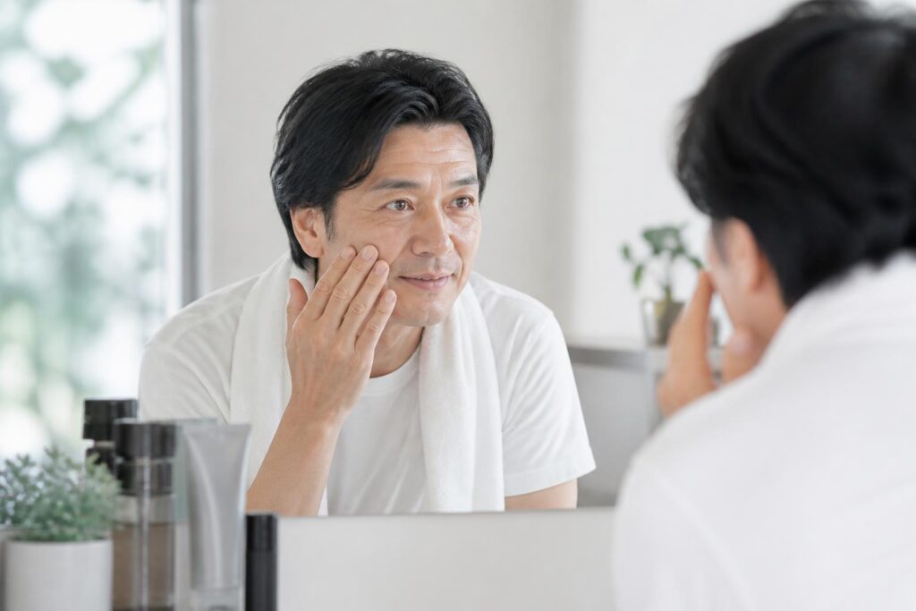 50代男性がシミを消すための効果的な方法は？