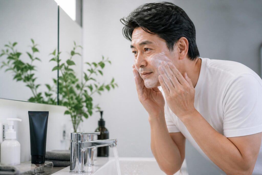 50代男性のしわケアには何をすればいい？