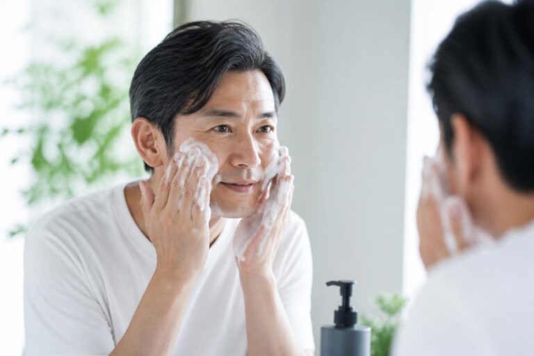 50代男性が肌をきれいにするには？