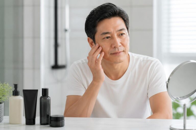 50代男性の基礎化粧品は何を選べばいい？
